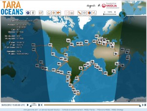 Carte Expedition Tara
