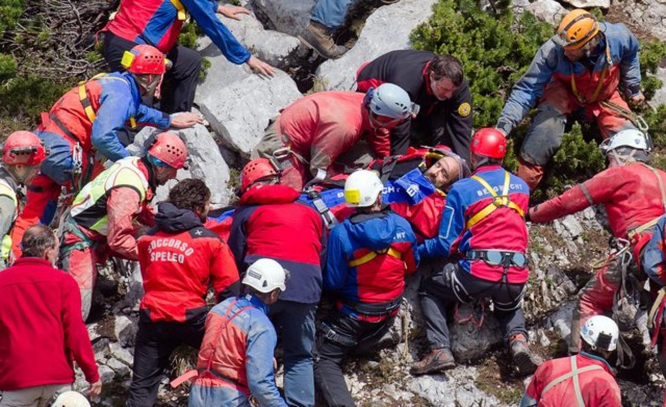 Injured spelunker rescued from deepest cave in Germany