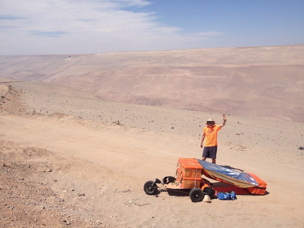 Charles Hedrich, désert d'Atacama