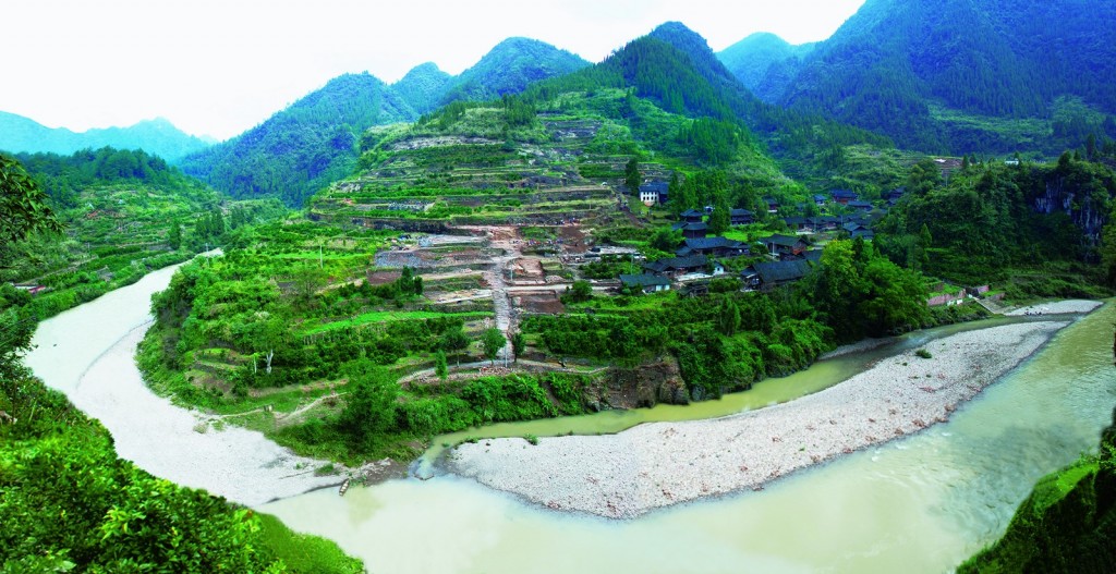 Panorama of the residential area, Laosicheng