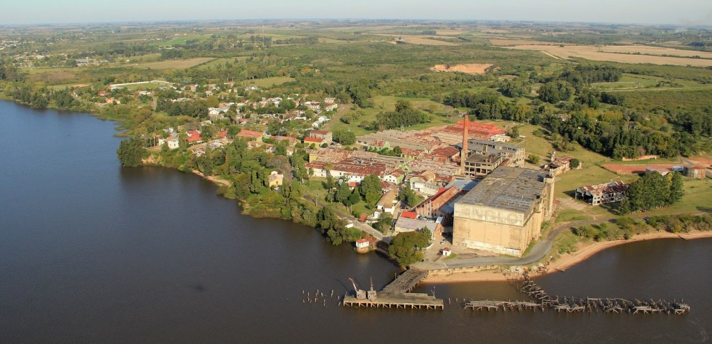 Aerial photograph of the property