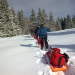 Stage d’initiation au raid nordique dans le Jura