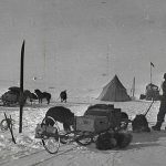 Expo sur les Premiers pas au pôle Sud de Roald Amundsen