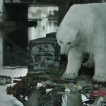 Un ours polaire dans les rues de Londres