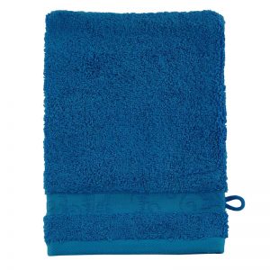 gant-de-toilette-bleu-turquoise-fonce-uni