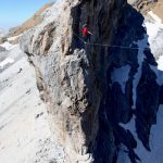 Tournage à la brèche de Roland (Gavarnie) du prochain film de Highline avec l’équipe Pyrénaline: « De Fil en Aiguilles »