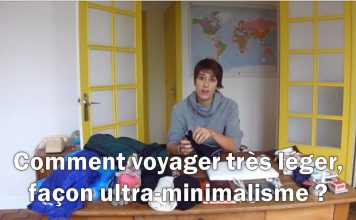 Comment voyager très léger avec un sac à dos façon ultra-minimalisme, par Caro Hardy