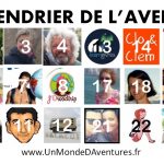 Voici le nouveau CALENDRIER DE L’AVENT-URE 2014 : découvrez 25 voyageurs 