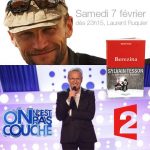 Sylvain Tesson dans l’émission « On n’est pas couché » de Laurent Ruquier sur France 2, le samedi 7 février à 23h15