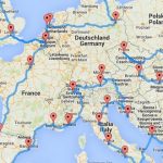 Un américain a calculé le Road-trip optimal pour visiter l'Europe