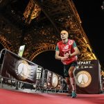 Résultats en photos de la deuxième édition  de la Verticale de la Tour-Eiffel, Course ascensionnelle d'exception à Paris, le 17 mars 2016