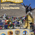 Le festival des Aventuriers de Tonnay-Charente (17) les samedi 8 et dimanche 9 octobre 2016