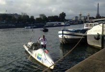 L’aventurier Charles Hedrich vient de terminer le premier tour de France à la rame