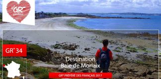 Le GR®34, sentier des douaniers breton élu GR® préféré des Français en 2017