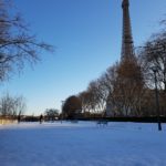 Photos de Paris sous la Neige en Février 2018