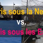 Paris sous la Neige vs. Paris sous les Eaux 2018