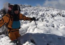 L’aventurier et explorateur Belge Louis-Philippe Loncke réussit la première traversée hivernale de la Tasmanie en 52 jours