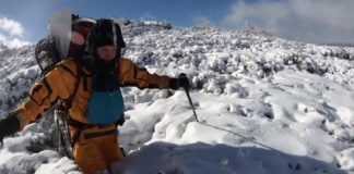 L’aventurier et explorateur Belge Louis-Philippe Loncke réussit la première traversée hivernale de la Tasmanie en 52 jours