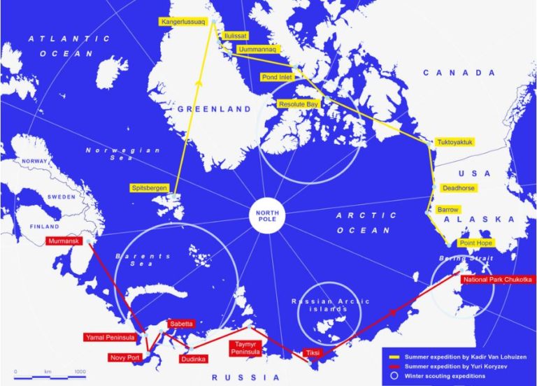 Detroit Separant La Russie De L Alaska