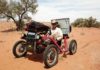 Première traversée 100% solaire réussie pour Charles Hedrich en Australie! 800 km à travers le désert de Simpson.