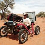 Première traversée 100% solaire réussie pour Charles Hedrich en Australie! 800 km à travers le désert de Simpson.