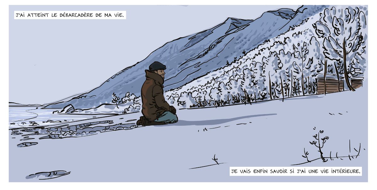 Dans les forêts de Sibérie en BD de Virgile Dureuil d'après le